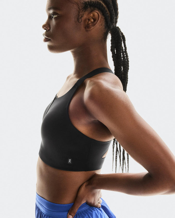 ON Women's Endurance Bra Zip - Black