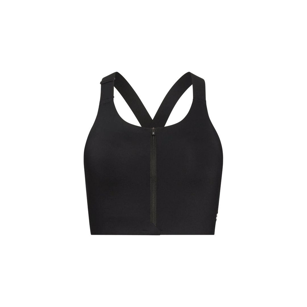 ON Women's Endurance Bra Zip - Black