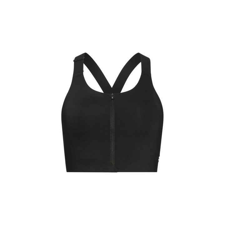 ON Women's Endurance Bra Zip - Black