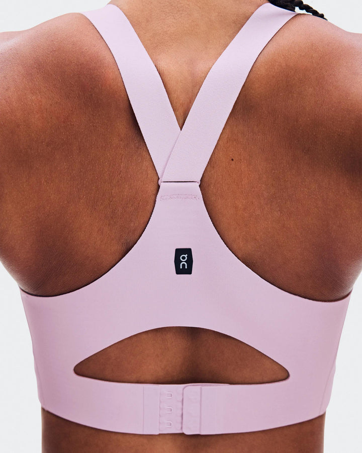 ON Women's Endurance Bra Zip - Foxglove
