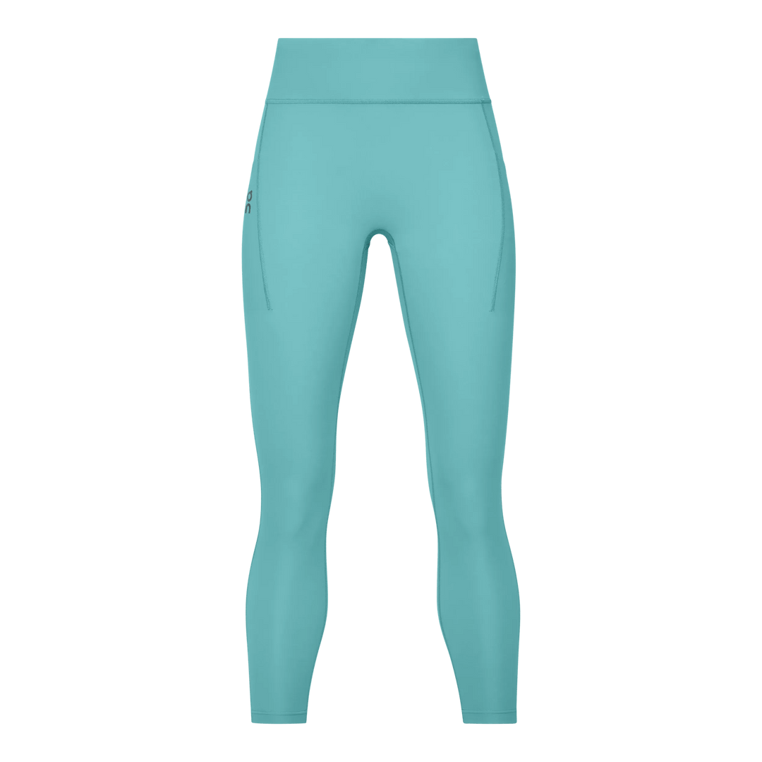 ON Women's Performance Tights 7/8 - Aquamarine