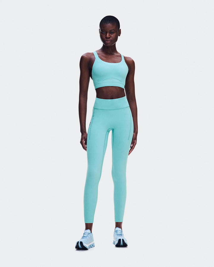 ON Women's Performance Tights 7/8 - Aquamarine