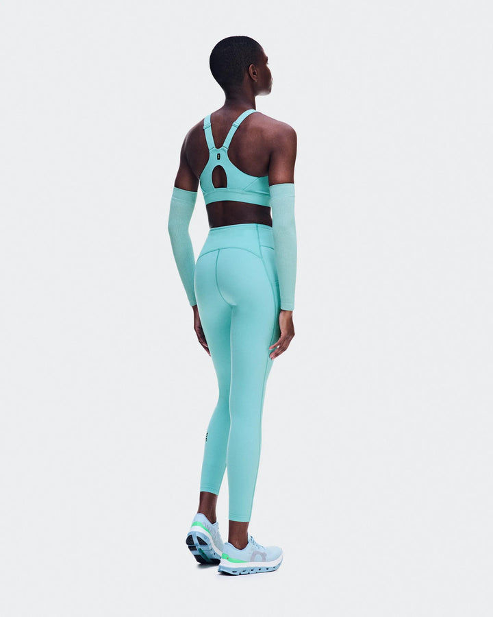 ON Women's Performance Tights 7/8 - Aquamarine