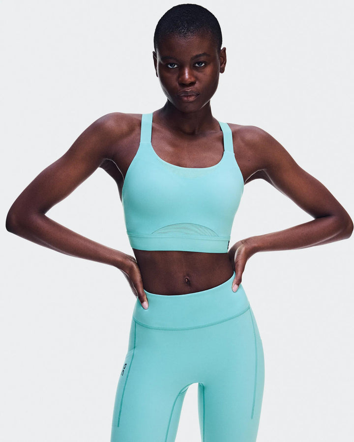 ON Women's Performance Tights 7/8 - Aquamarine