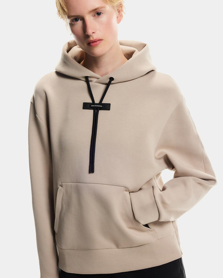 ON Women's Focus Tech Hoodie - Desert