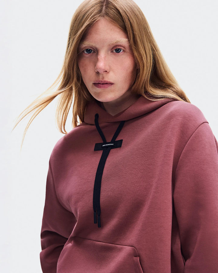 ON Women's Focus Tech Hoodie - Barberry
