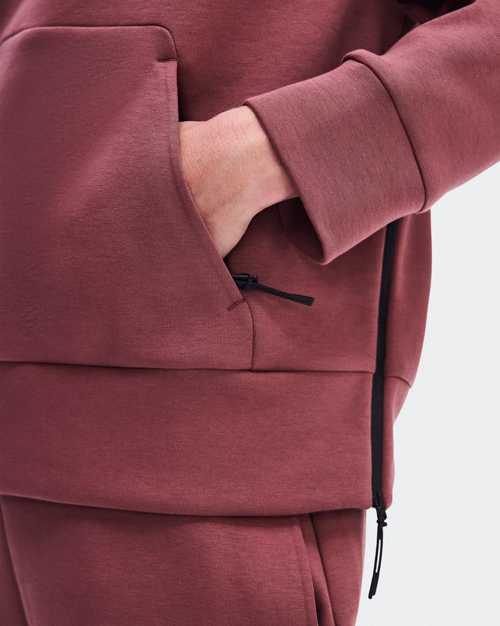 ON Women's Focus Tech Hoodie - Barberry