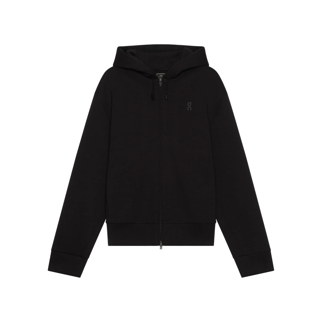 ON Women's Focus Tech Zip Hoodie - Black