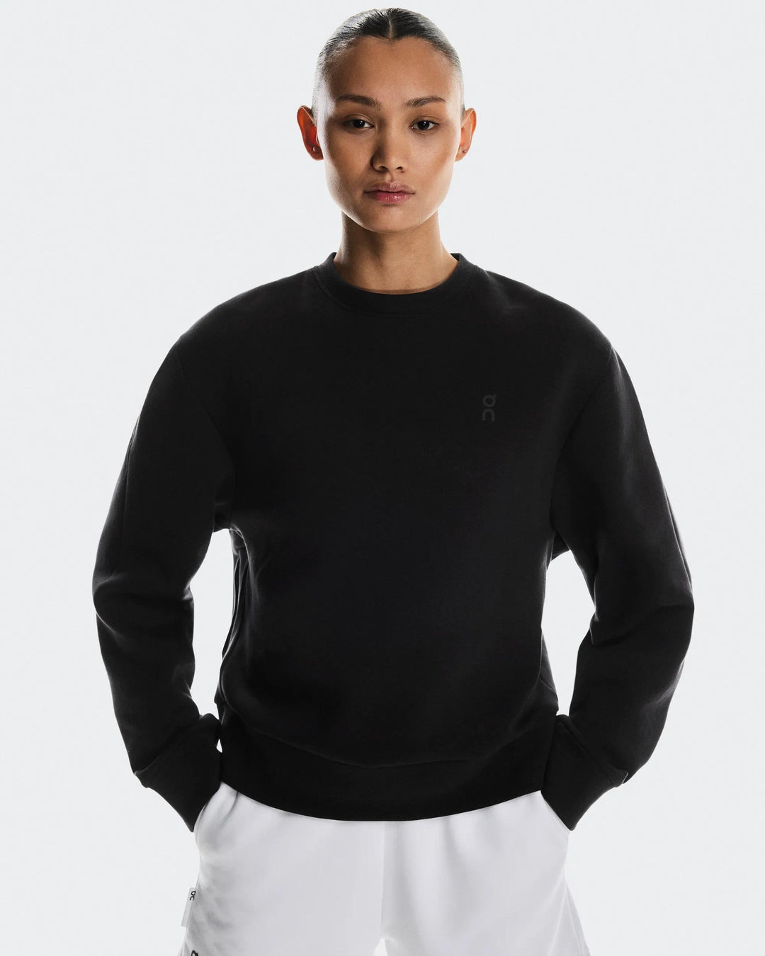 ON Women's Focus Tech Crew - Black