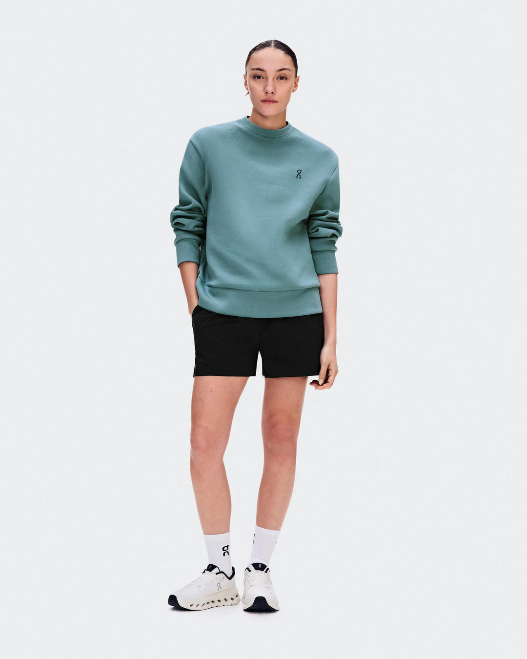 ON Women's Focus Tech Crew - Agave