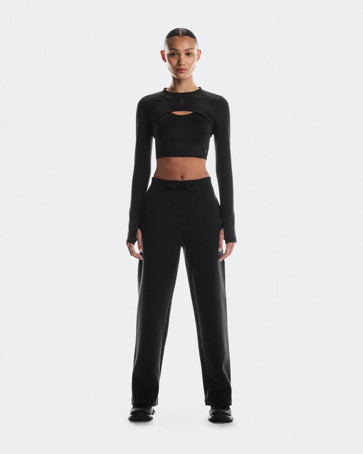 ON Women's Focus Tech Sweatpants - Black