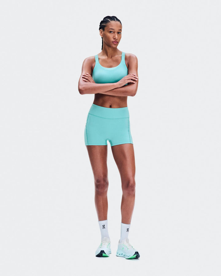 ON Women's 3" Performance Tights - Aquamarine