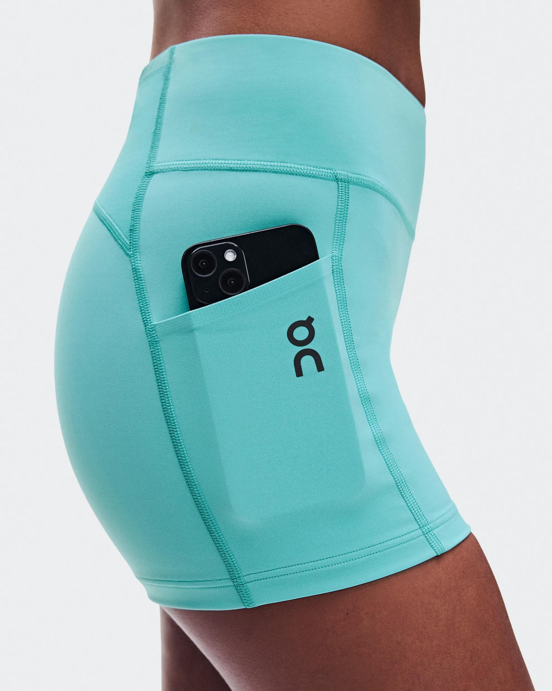 ON Women's 3" Performance Tights - Aquamarine