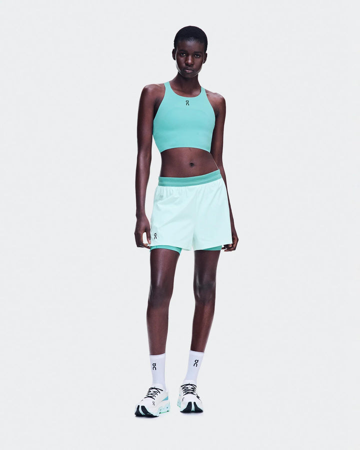 ON Women's Performance Crop - Aquamarine