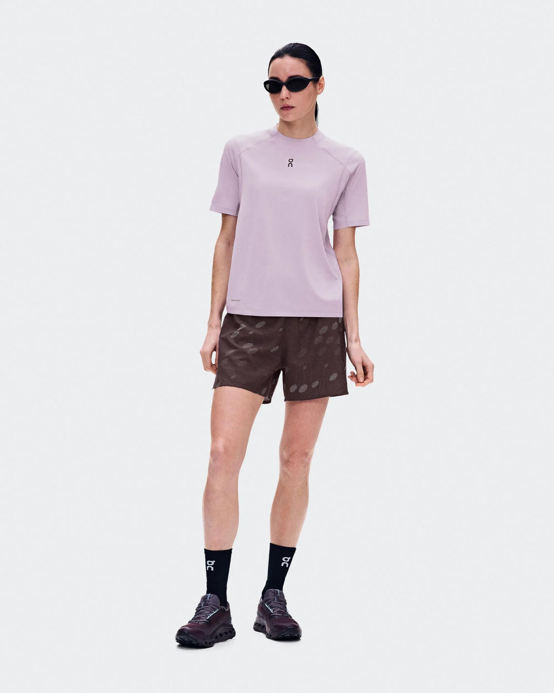 ON Women's Trail-T Solar - Foxglove