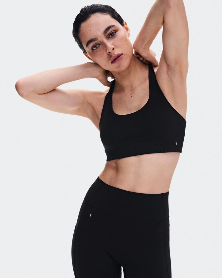 ON Women's Studio Racerback Bra - Black
