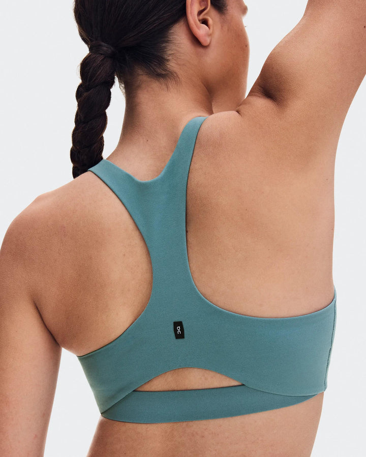 ON Women's Studio Racerback Bra - Agave