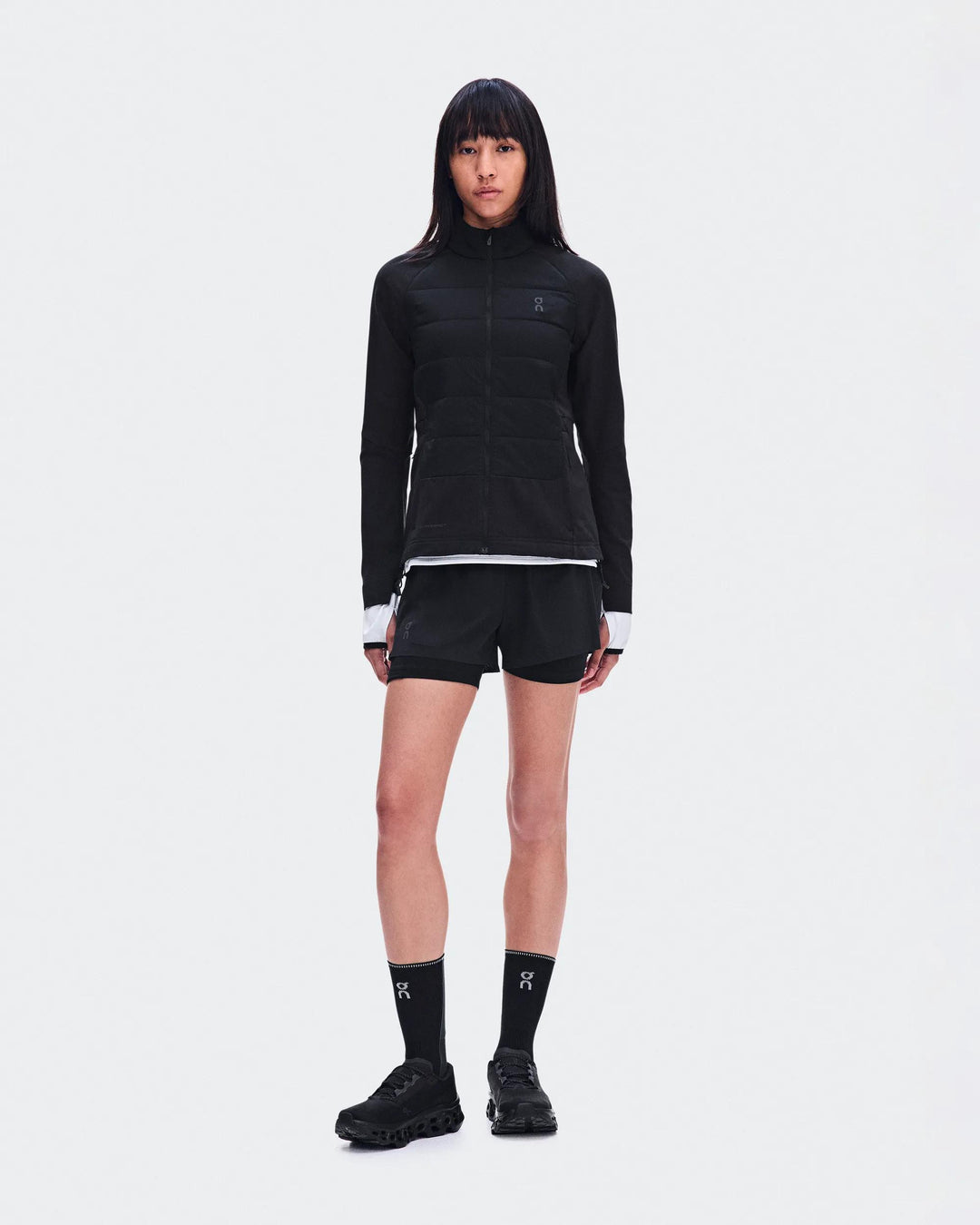 ON Women's Weather Hybrid Jacket - Black