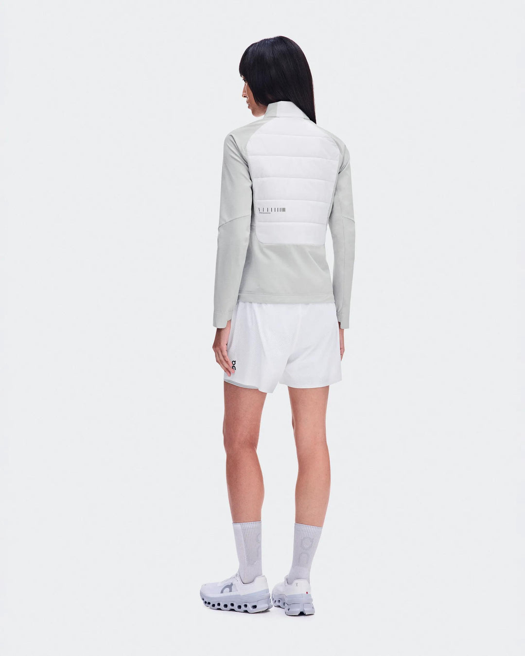 ON Women's Weather Hybrid Jacket - Glacier Frost