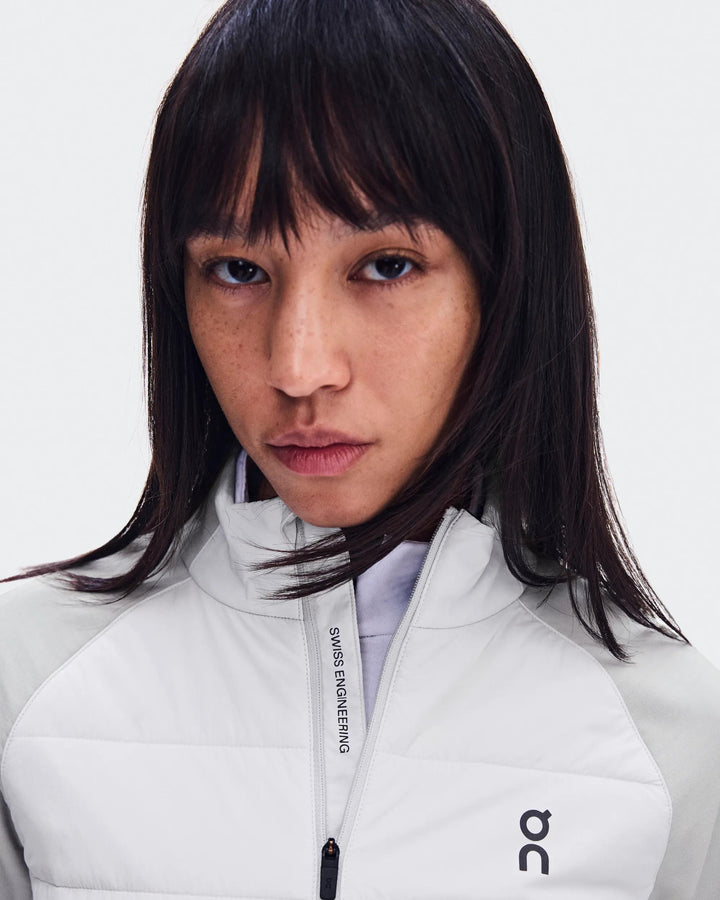 ON Women's Weather Hybrid Jacket - Glacier Frost
