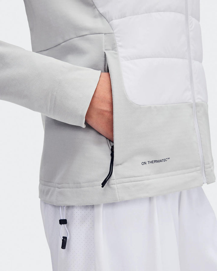 ON Women's Weather Hybrid Jacket - Glacier Frost