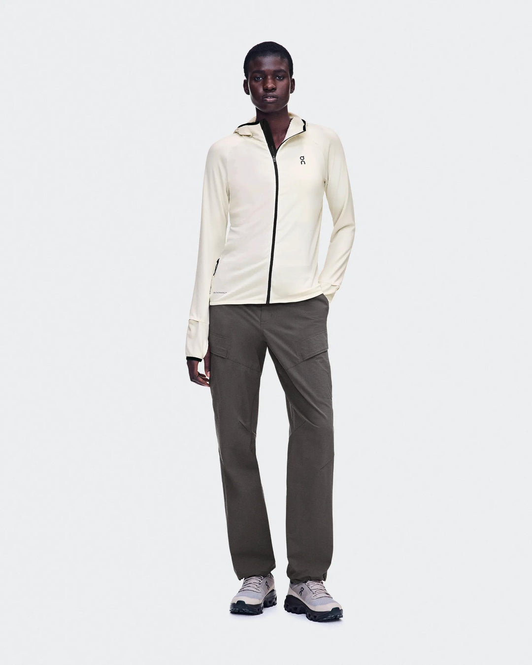 ON Women's Climate Zip Hoodie - Hare