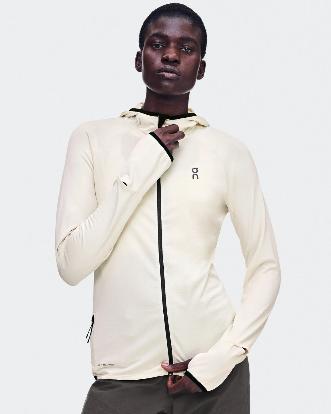 ON Women's Climate Zip Hoodie - Hare