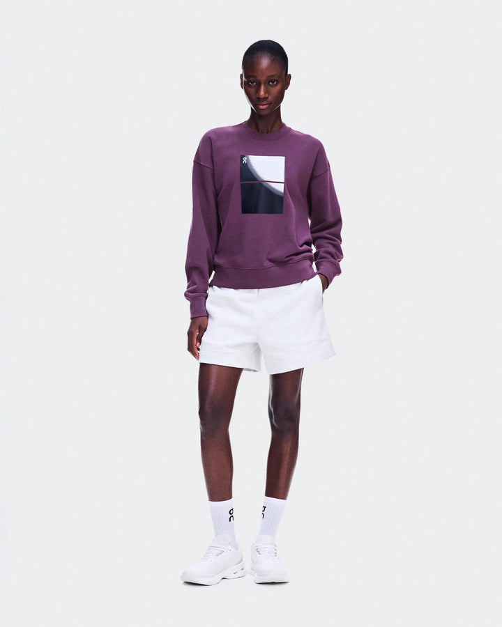 ON Women's Club Crew Swing - Cassis