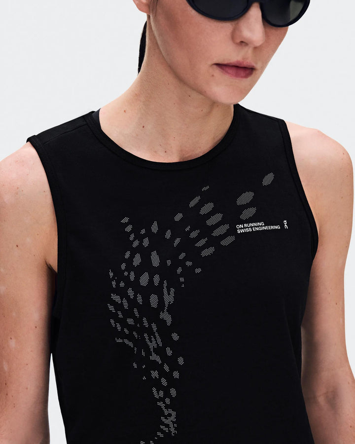 ON Women's On Run Tank - Black