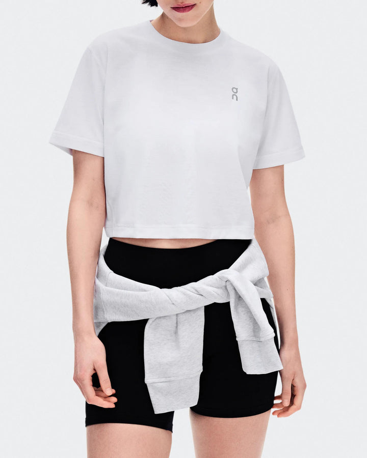 ON Women's Train-T Crop - White