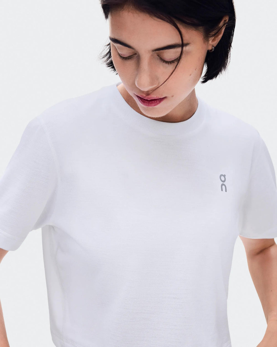 ON Women's Train-T Crop - White