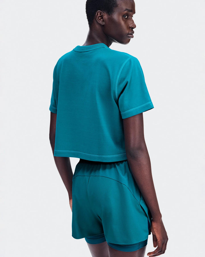 ON Women's Train-T Crop - Abyss