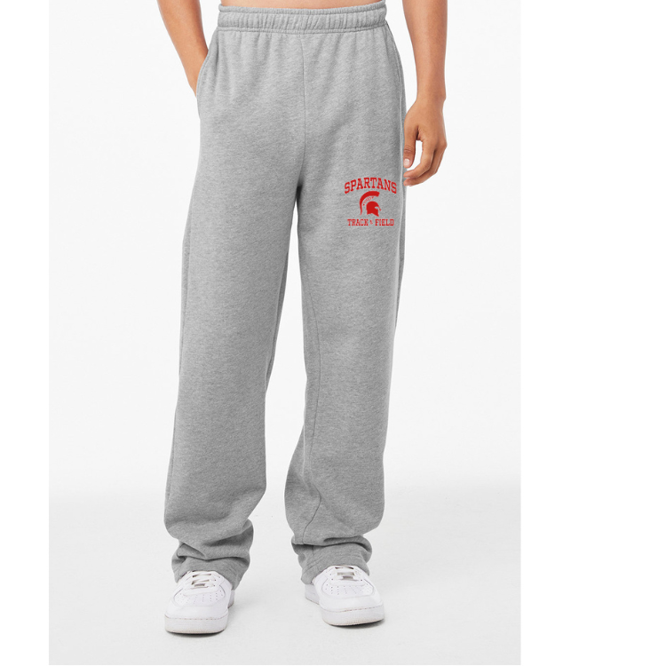 Pantalón deportivo unisex de pierna recta de East Longmeadow Track &amp; Field (3725)