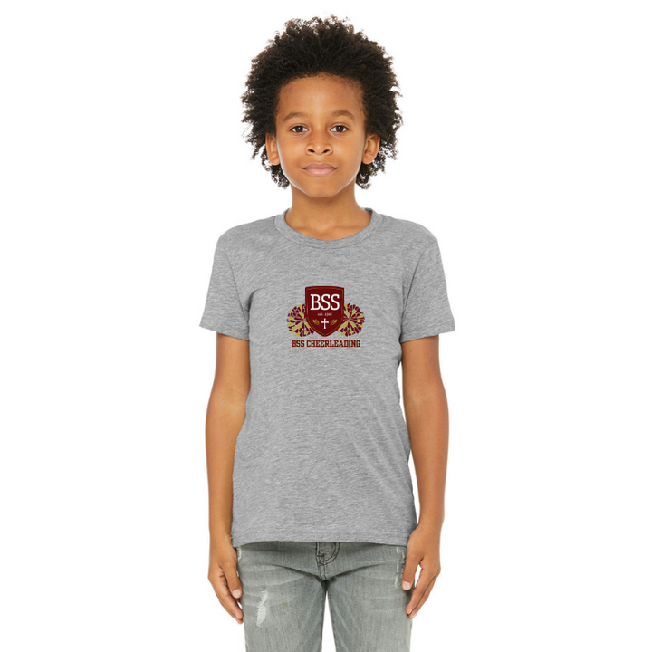 BSS Cheer - YOUTH  T-Shirt (3001YCV)