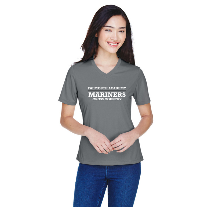 Falmouth Academy - Camiseta de rendimiento para mujer (TT11W)