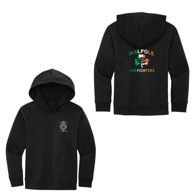 Walpole FD  St. Patricks Youth Fleece Hoodie (DT6100Y)