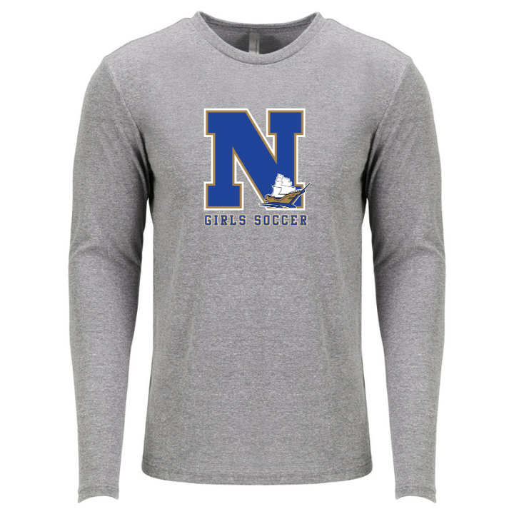 Norwell Girls Soccer Next Level Apparel Men's Triblend Long-Sleeve Crew (6071)