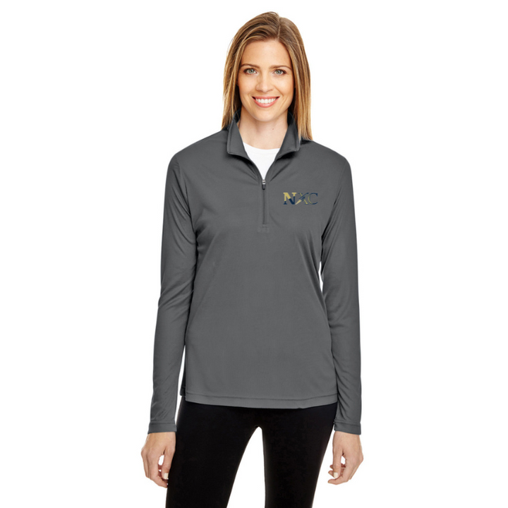 Chaqueta de media cremallera para mujer Needham Cross Country Team 365 Zone Performance (TT31W)