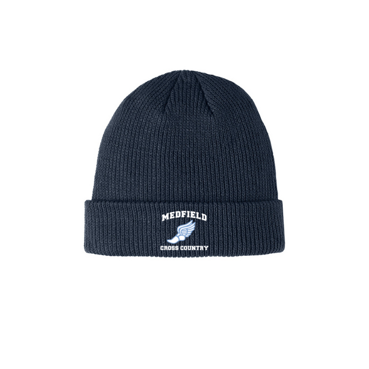 Medfield Cross Country - Gorro de punto con puños cómodos (C977)