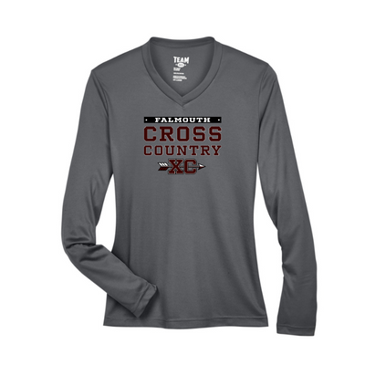 Falmouth XC - Camiseta de manga larga Zone Performance para mujer (LST353LS)