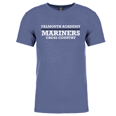 Falmouth Academy - Camiseta unisex de mezcla triple Next Level Apparel (NL6010)