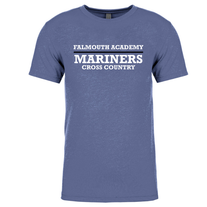 Falmouth Academy - Camiseta unisex de mezcla de algodón Next Level Apparel (6010)