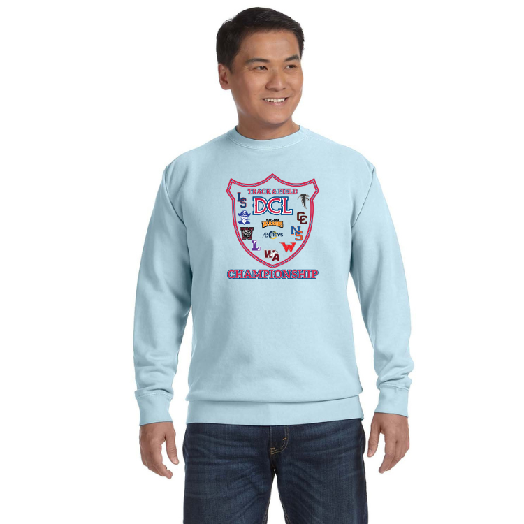 Dual County League Track & Field Championship - Adult Unisex Crewneck Sweatshirt (1566)