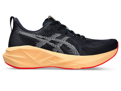 ASICS Novablast 5 para hombre - Medianoche/Naranja brillante (1011B974-404)