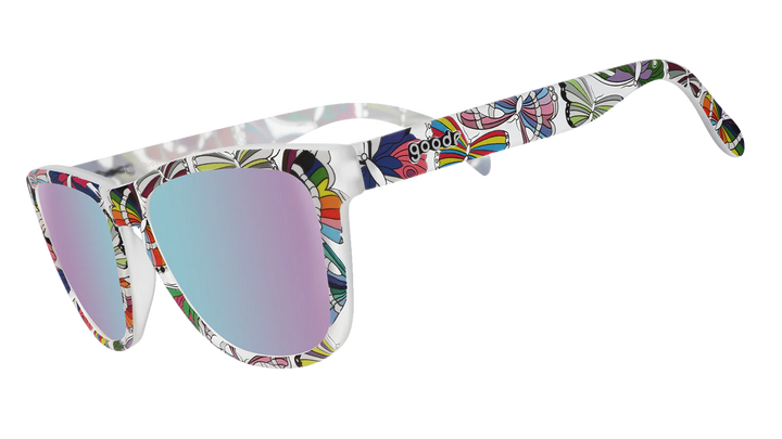 Goodr "Is it Queer in Here or Is It Just Us?!" Sunglasses (G00344-OG-PP1-RF)