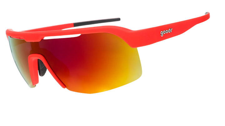 Goodr "Dante's Shin Splint Inferno" Sunglasses (G00472-BLG-RS2-RF)