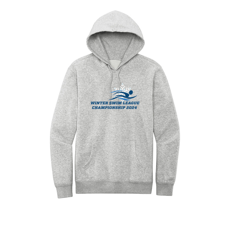 Campeonato de natación de invierno - Sudadera con capucha unisex de polar VIT (DT6100)