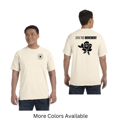Camiseta unisex de peso pesado para adultos de Blue Rose Running (C1717)
