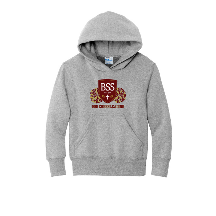 BSS Cheer - YOUTH Fleece Pullover Hooded Sweatshirt (PC90YH)