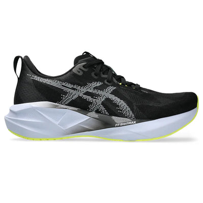 Asics ASICS Novablast 5 para hombre - Negro/Azul Desvanecido (1011B974-003)